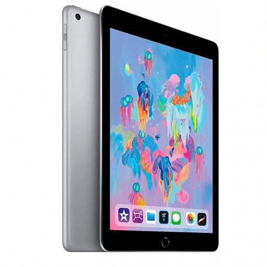 Tableta Apple iPad - 24.6cm (9.7") - 32GB Almacenamiento - iOS 11 - Gris - Apple A10 SoC - ARM Hurricane Dual-core 2.34GHz, 1.2Megapíxel Cámara frontal - 8Megapíxel Cámara trasera