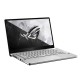 Laptop ASUS ROG Zephyrus GA401II-HE046T Blanco  14", 1920 x 1080, AMD Ryzen 7, RAM 16 GB, Disco 512 GB SSD, Video NVIDIA® GeForce® GTX 1650 Ti, Wi-Fi 6, Windows 10 Home