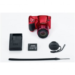 Canon PowerShot SX420 IS Cámara compacta 20 MP CCD 5152 x 3864 Pixeles 1/2.3" Rojo