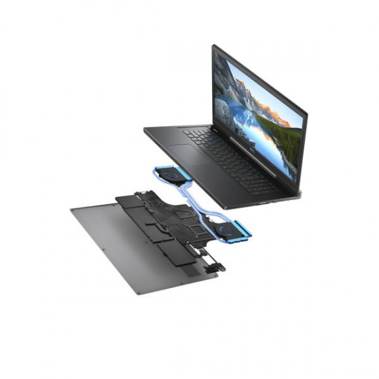 Laptop DELL G7 7790 Negro, Gris Portátil 17.3", 8 generación procesador Intel Core-i5, RAM 8GB DDR4, Disco 1128 GB HDD+SSD, Video NVIDIA GeForce RTX 2060 Max-Q, Wi-Fi 5, Windows 10 Home