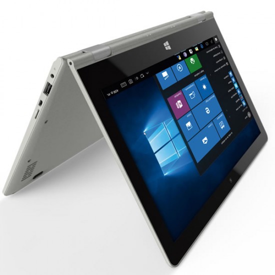 Laptop Tablet 2 en 1 GHIA SHIFT 2 Convertible 360, Pantalla 11.6" FHD IPS Touch, Intel X5-z8350, RAM 4GB , Disco SSD 64 GB, Mini HDMI, WIFI, Bluetooth 4, Windows 10 Home, 2N1C11ARH