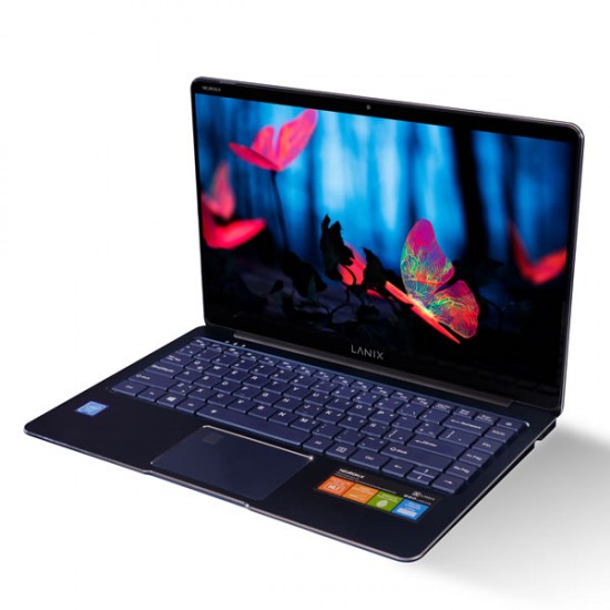 Laptop Lanix, Neuron X, Pantalla 14", Celeron N4000, RAM 4GB, Disco 128GB SSD, Cuerpo de Aluminio, Lector de Huella Digital
